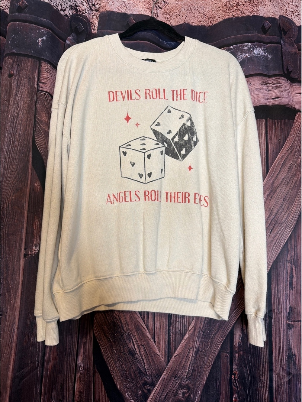 Originality XL Cream Sweatshirt